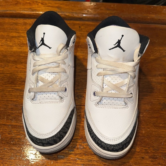 Jordan Other - Jordan 3 Retro Dark Iris Size 1Y